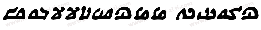 happiness comes in w字体转换